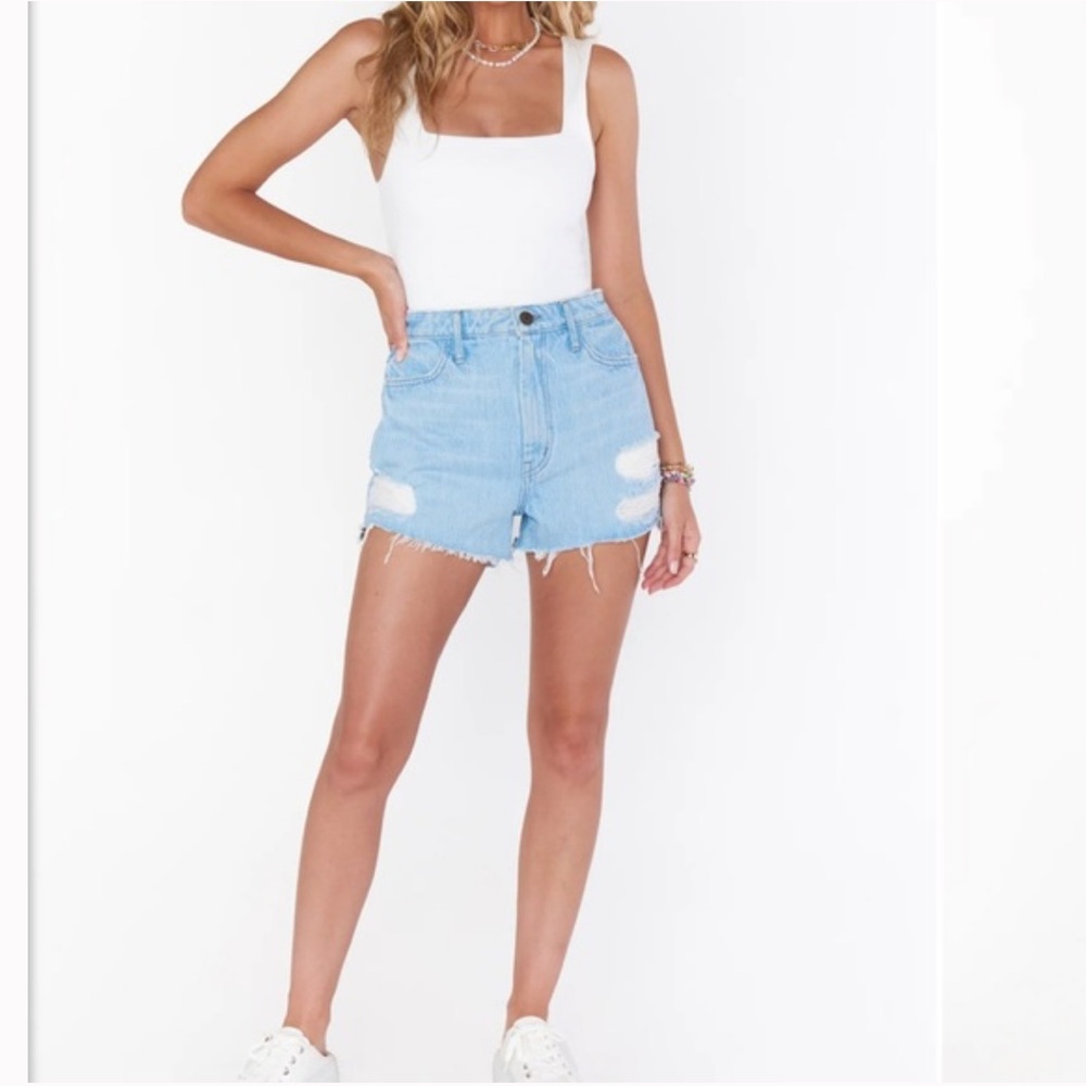 Show Me Your Mumu Arizona High Waisted Shorts